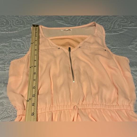 Maurices Orange Sleeveless Scoop Neck Mini Sundress - Picture 5 of 9